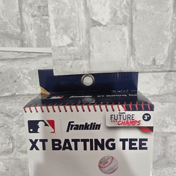 Franklin Sports Youth Batting Tee Adjustable Height 23"- 33" Inches - Picture 2 of 10